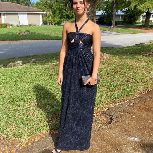 Navy BA&SH Formal Gown - Hudson - Size 1 - Worn Once Excellent Condition - Picture 1 of 9